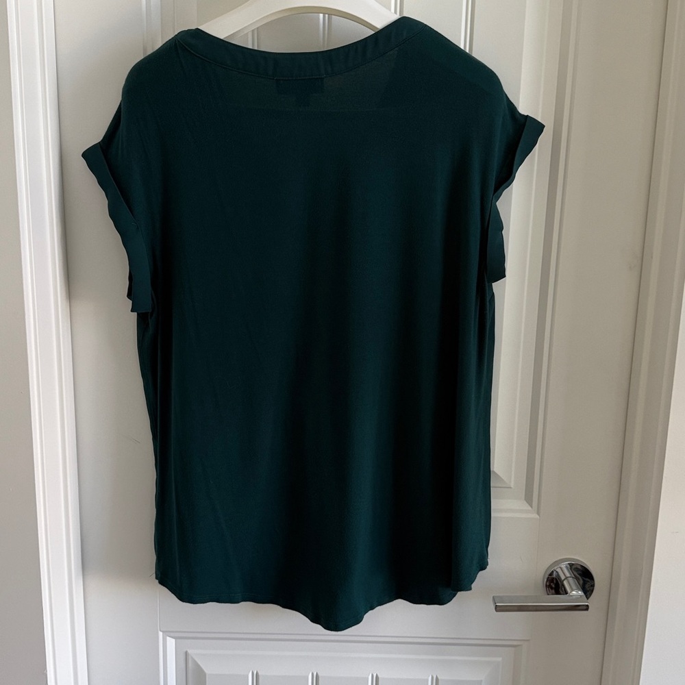 Dark Green Women's Top - Picture 5 of 5